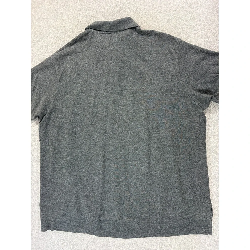Polo Ralph Lauren Classis Solid Cotton S/S Polo Shirt (Men's 3XL Big) Gray